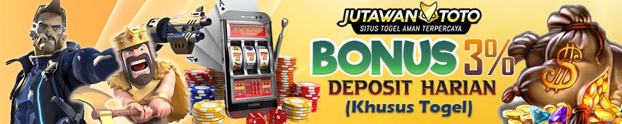 BONUS DEPO HARIAN 3%